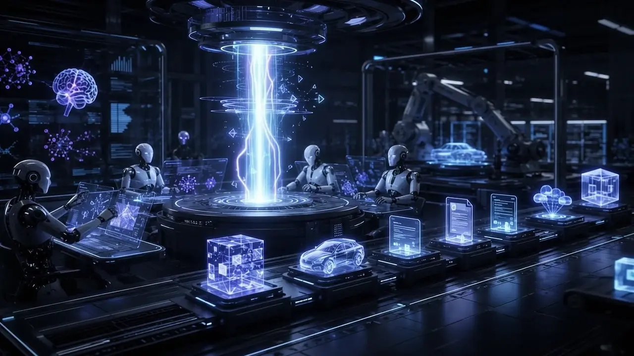 Robotics concept visualization