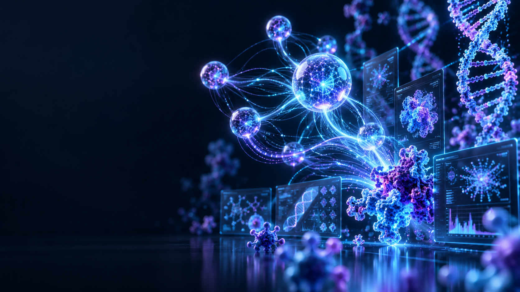 Conceptual visualization for Agentic Science